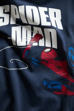 T-skjorte i bomullstrikot med Spiderman