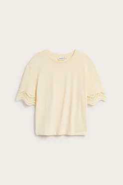 T-skjorte med blonder