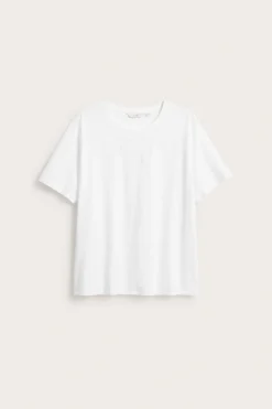 T-skjorte med broderie anglaise