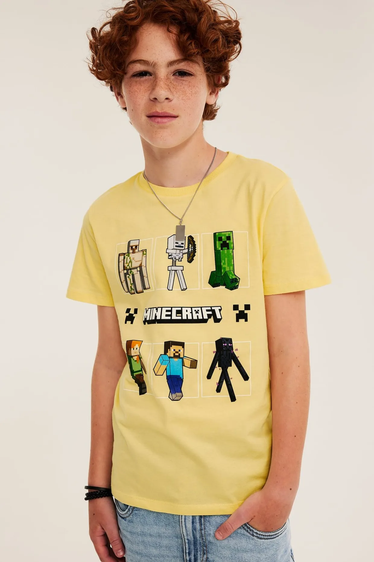 T-skjorte Minecraft