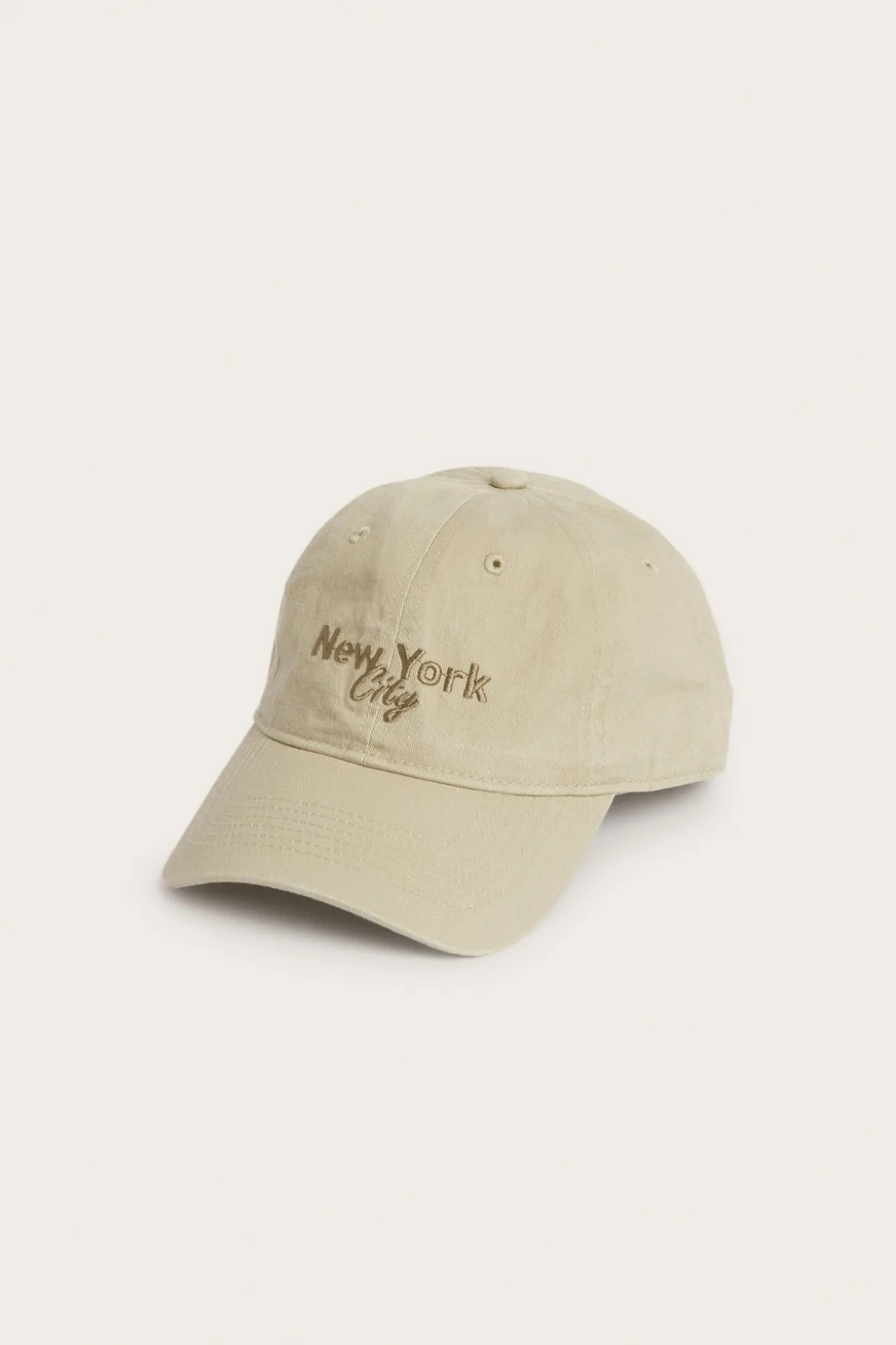 Twillcaps med brodering