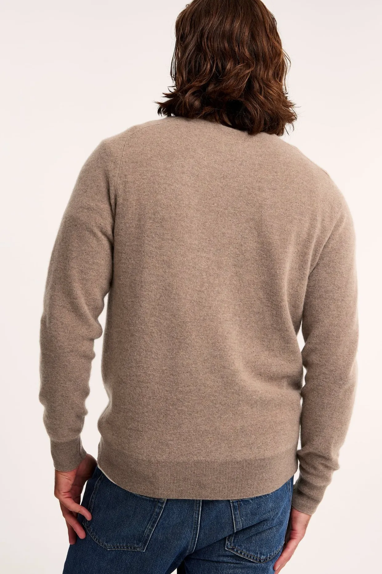 Ulltrøye half-zip