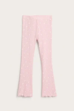 Utvidede ribbede leggings