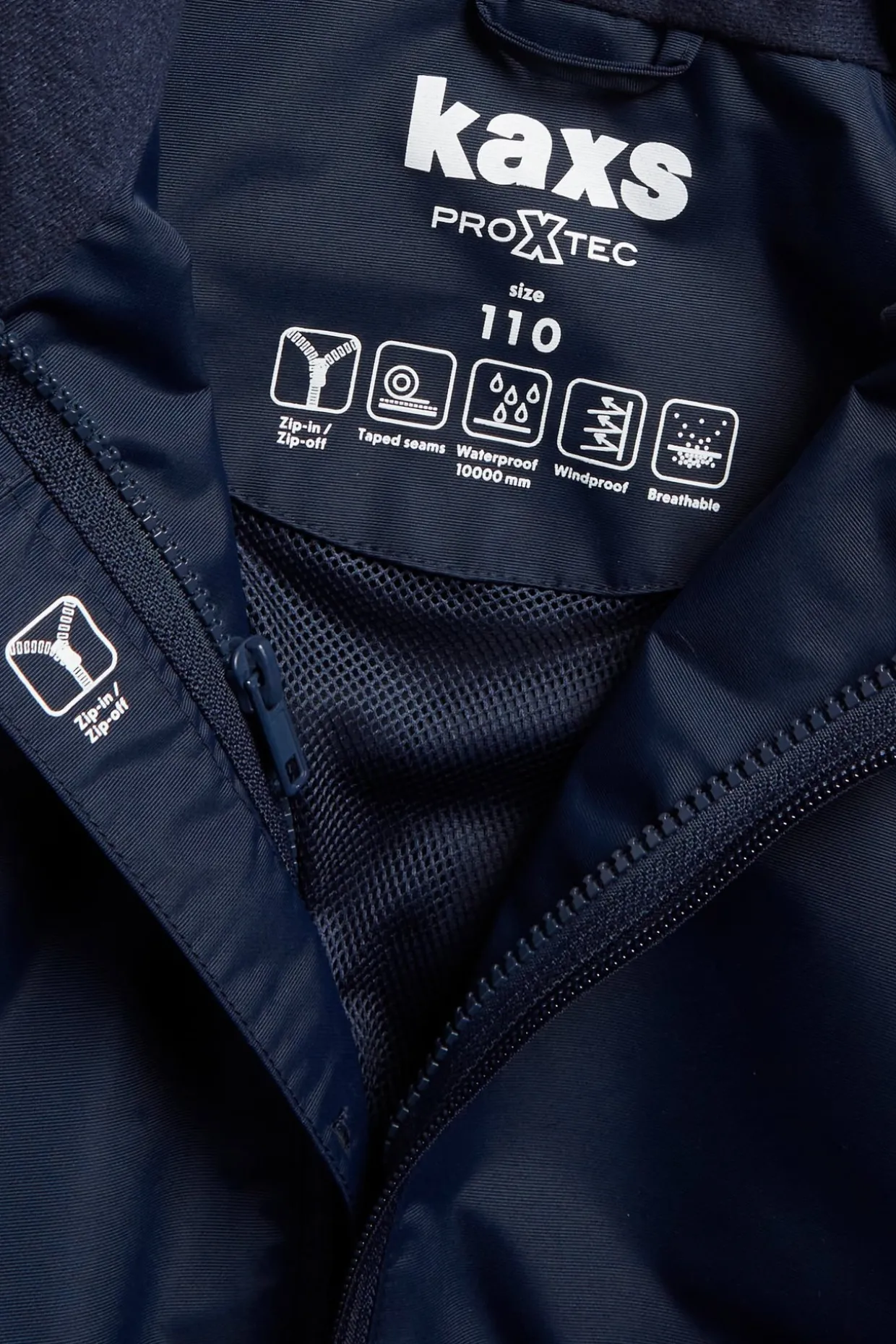 Vanntett skalljakke zip-in/zip-off Kaxs Proxtec