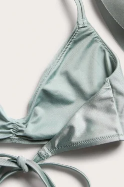 Vattert trekantbikini-BH