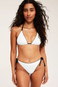 Vattert trekantbikini-BH
