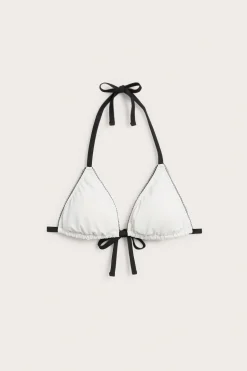 Vattert trekantbikini-BH