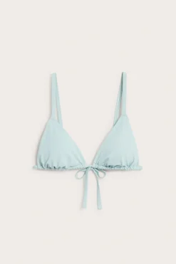 Vattert trekantbikini-BH