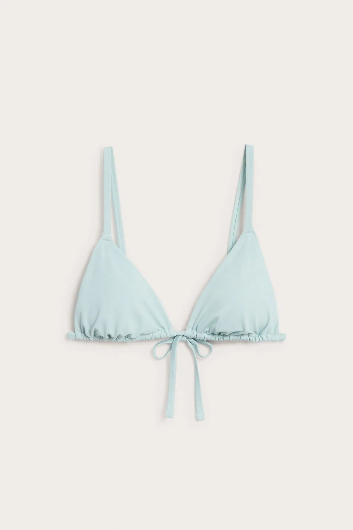 Vattert trekantbikini-BH