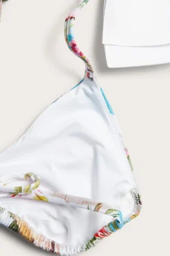 Vattert trekantbikini-BH