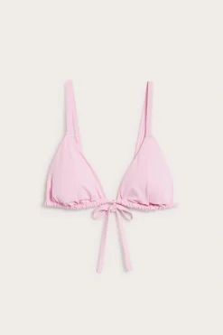 Vattert trekantbikini-BH