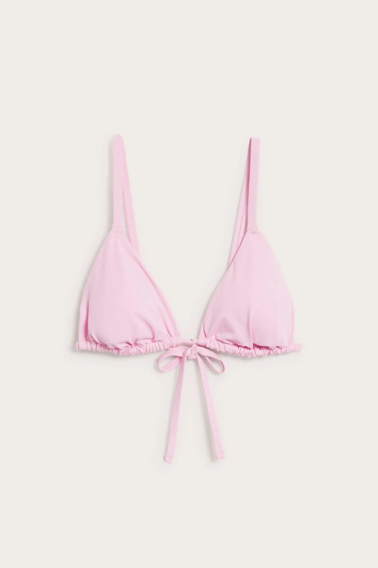 Vattert trekantbikini-BH