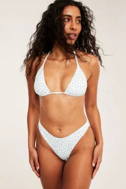 Vattert trekantbikini-BH