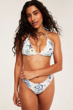 Vattert trekantbikini-BH