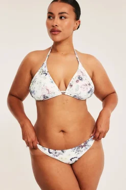 Vattert trekantbikini-BH