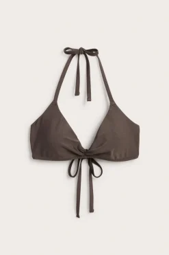 Vattert trekantbikini-BH
