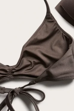 Vattert trekantbikini-BH