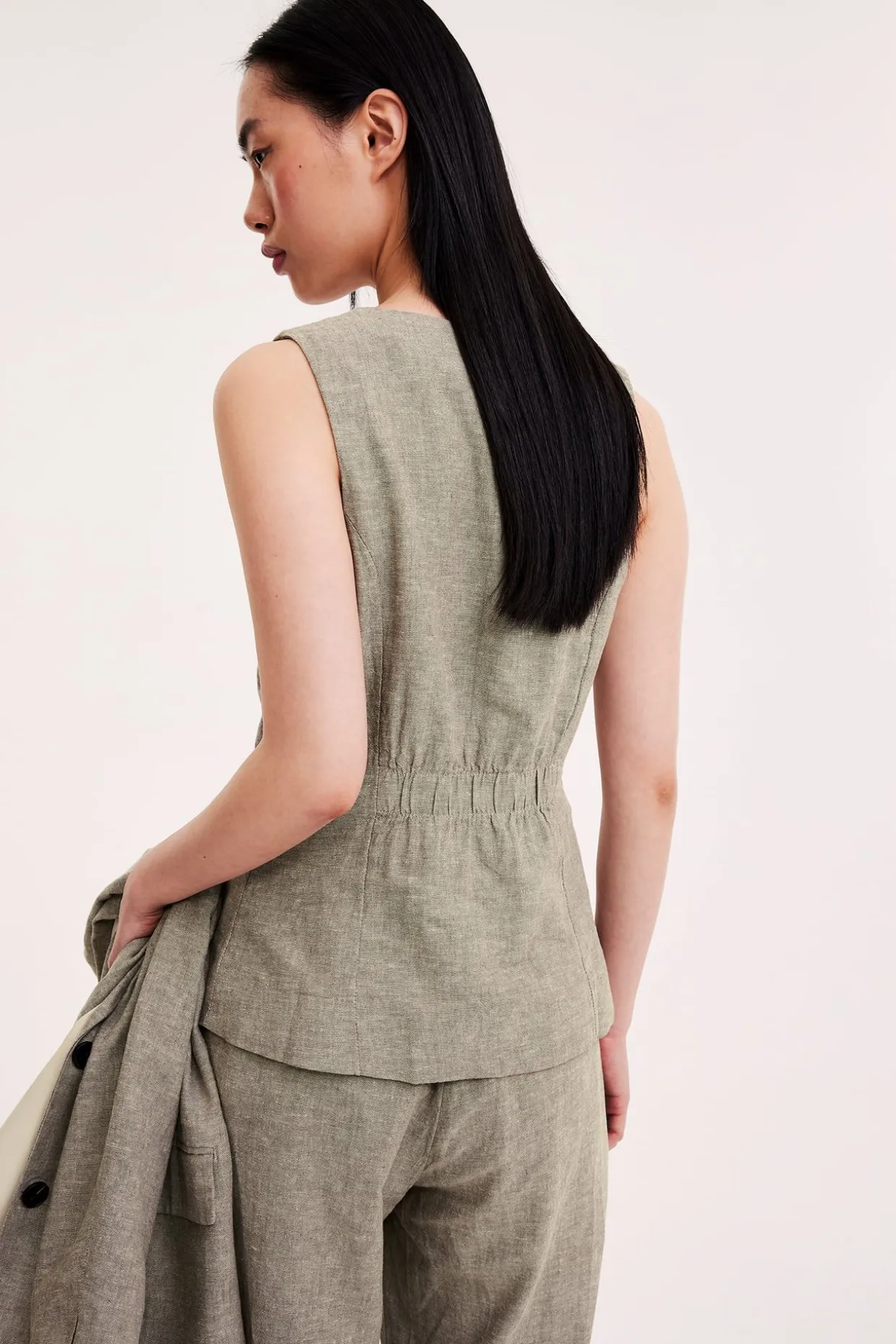 Vest i linblanding