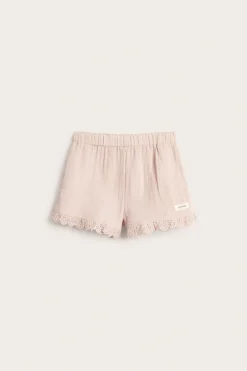 Vevde shorts med volanger