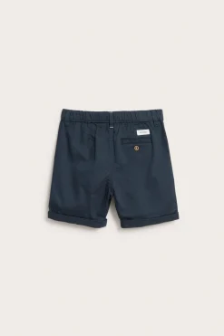 Vevd shorts med lommer