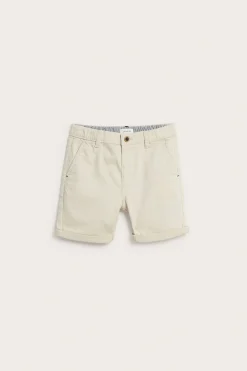 Vevd shorts med lommer
