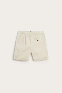 Vevd shorts med lommer