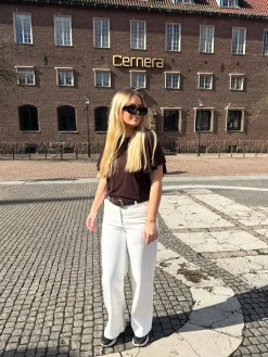 Vide bukser i twill
