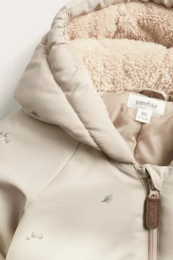 Vindtett parkdress med rever