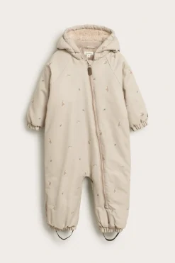 Vindtett parkdress med rever