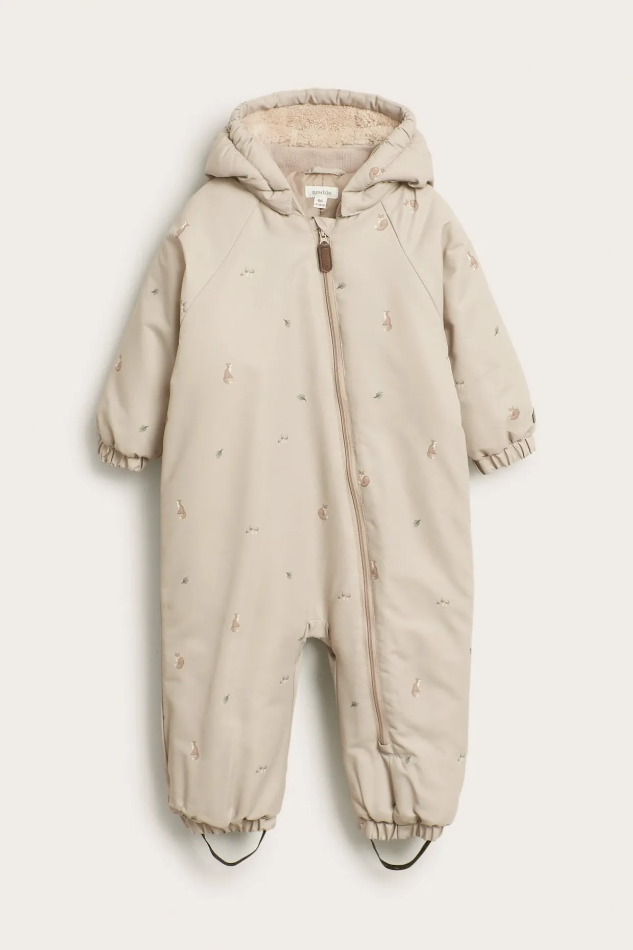 Vindtett parkdress med rever