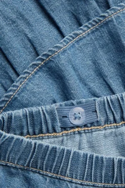 Volangskjørt i denim