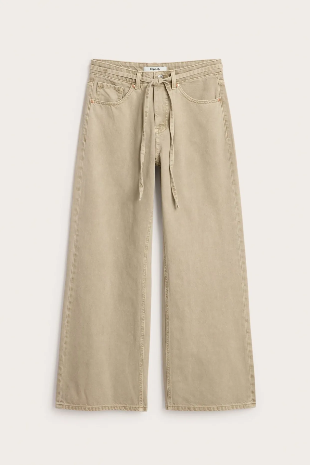 Wide jeans high waist