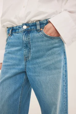 Wide jeans high waist