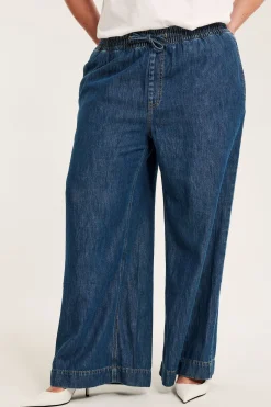 Wide jeans high waist