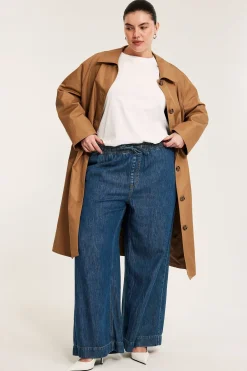 Wide jeans high waist