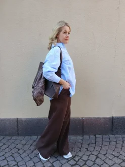 Wide jeans high waist