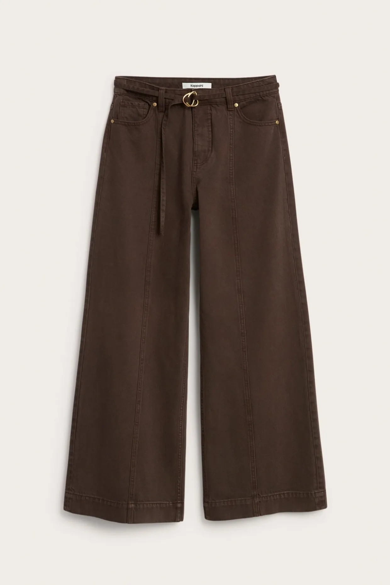 Wide jeans high waist