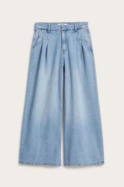 Wide jeans high waist