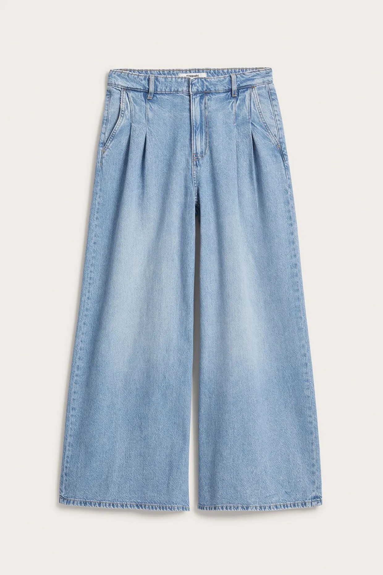 Wide jeans high waist