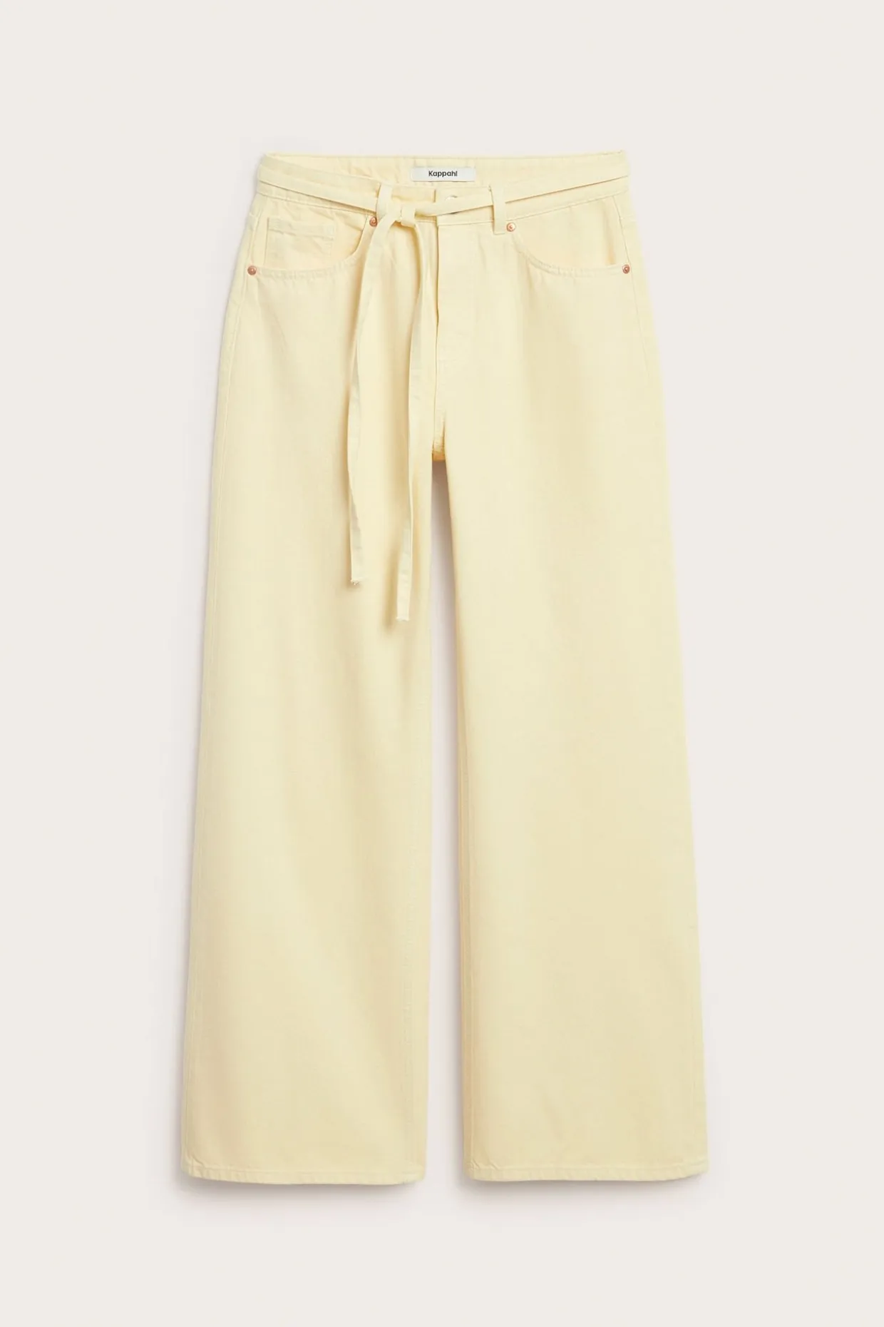 Wide jeans high waist