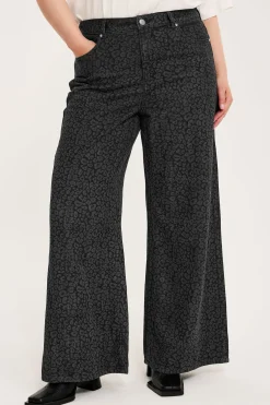 Wide jeans high waist