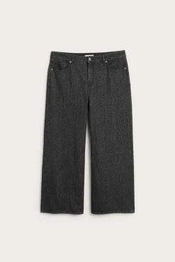 Wide jeans high waist