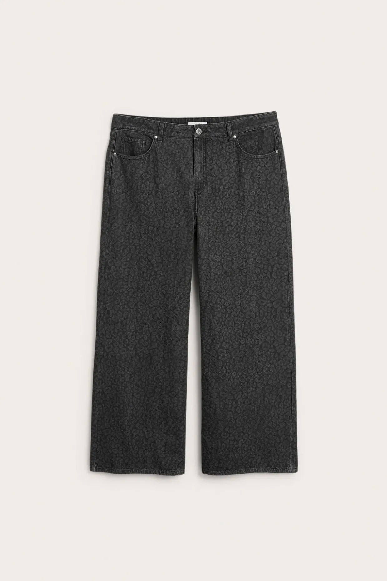 Wide jeans high waist