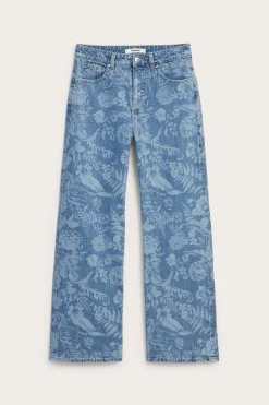 Wide jeans high waist