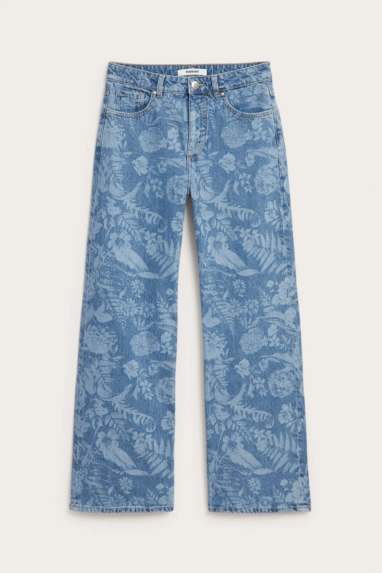 Wide jeans high waist