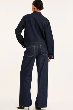 Wide jeans high waist