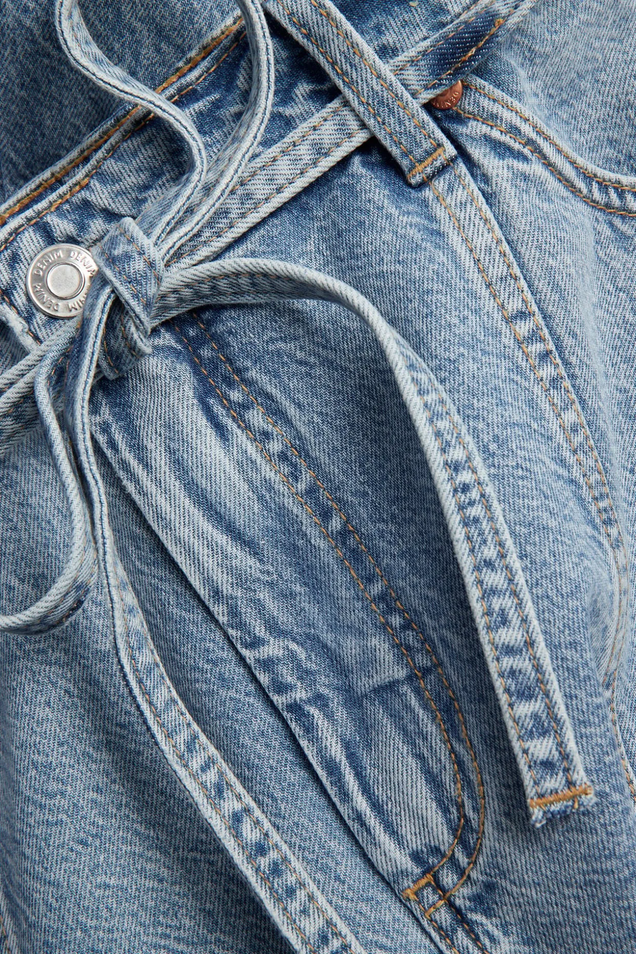 Wide jeans high waist