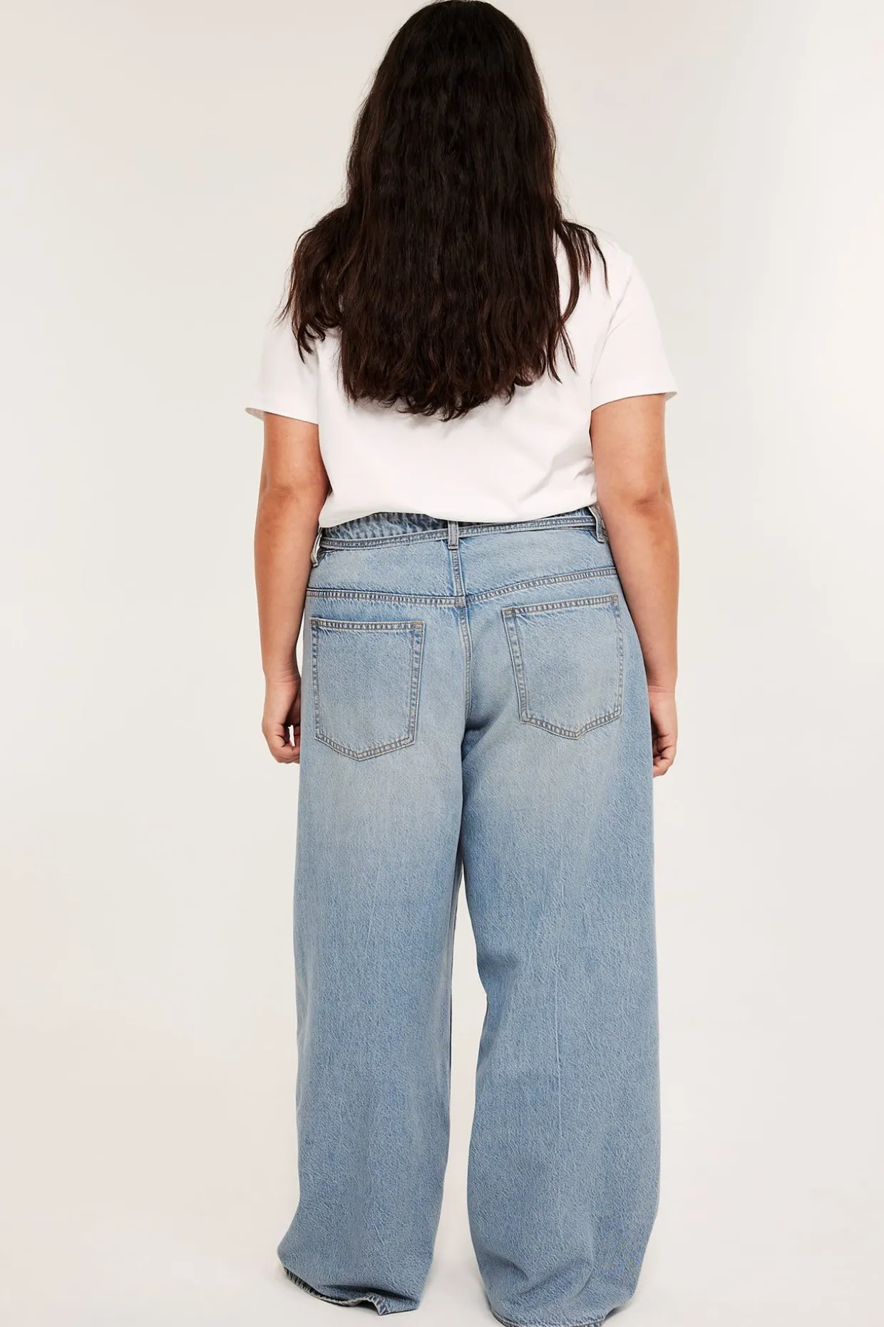 Wide jeans high waist