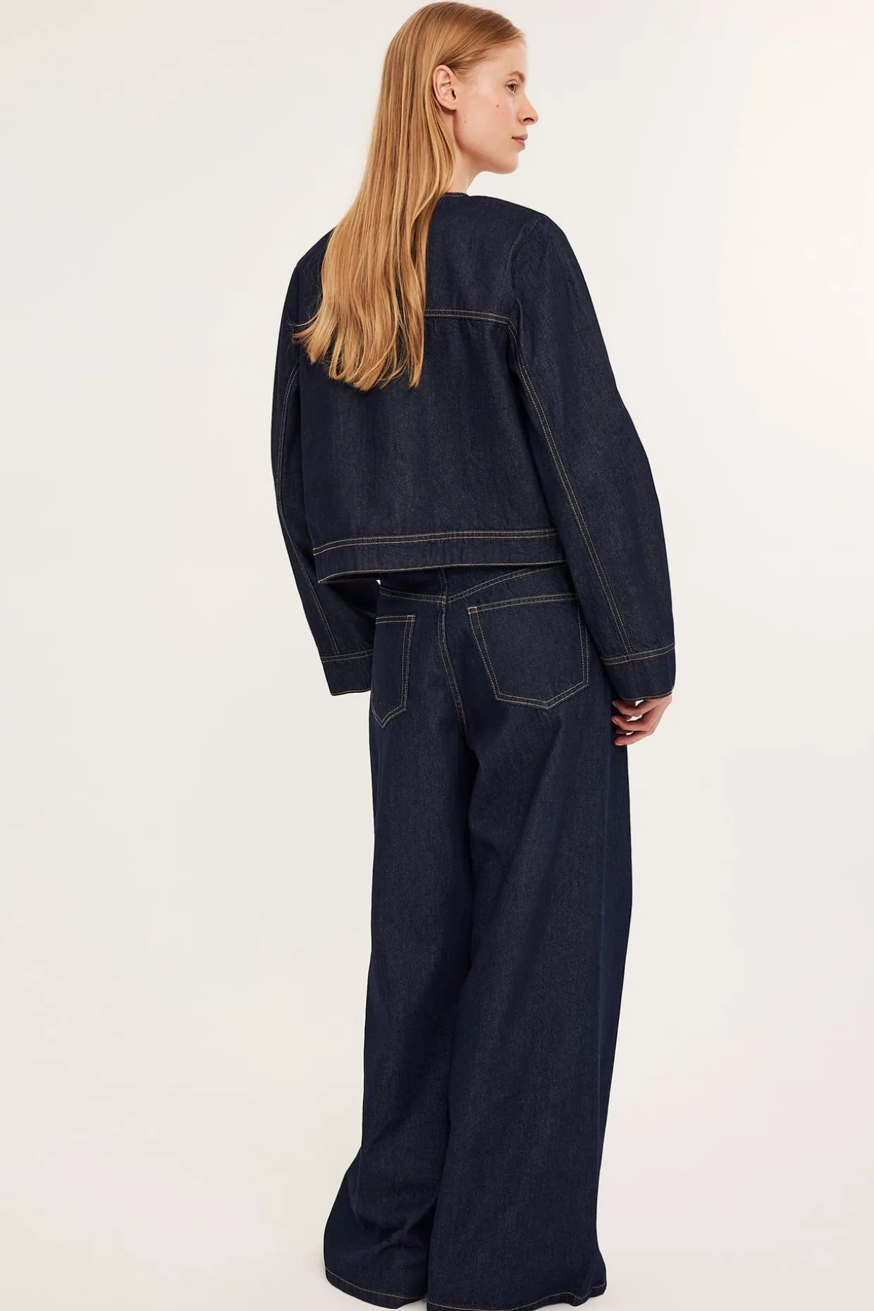 Wide jeans high waist