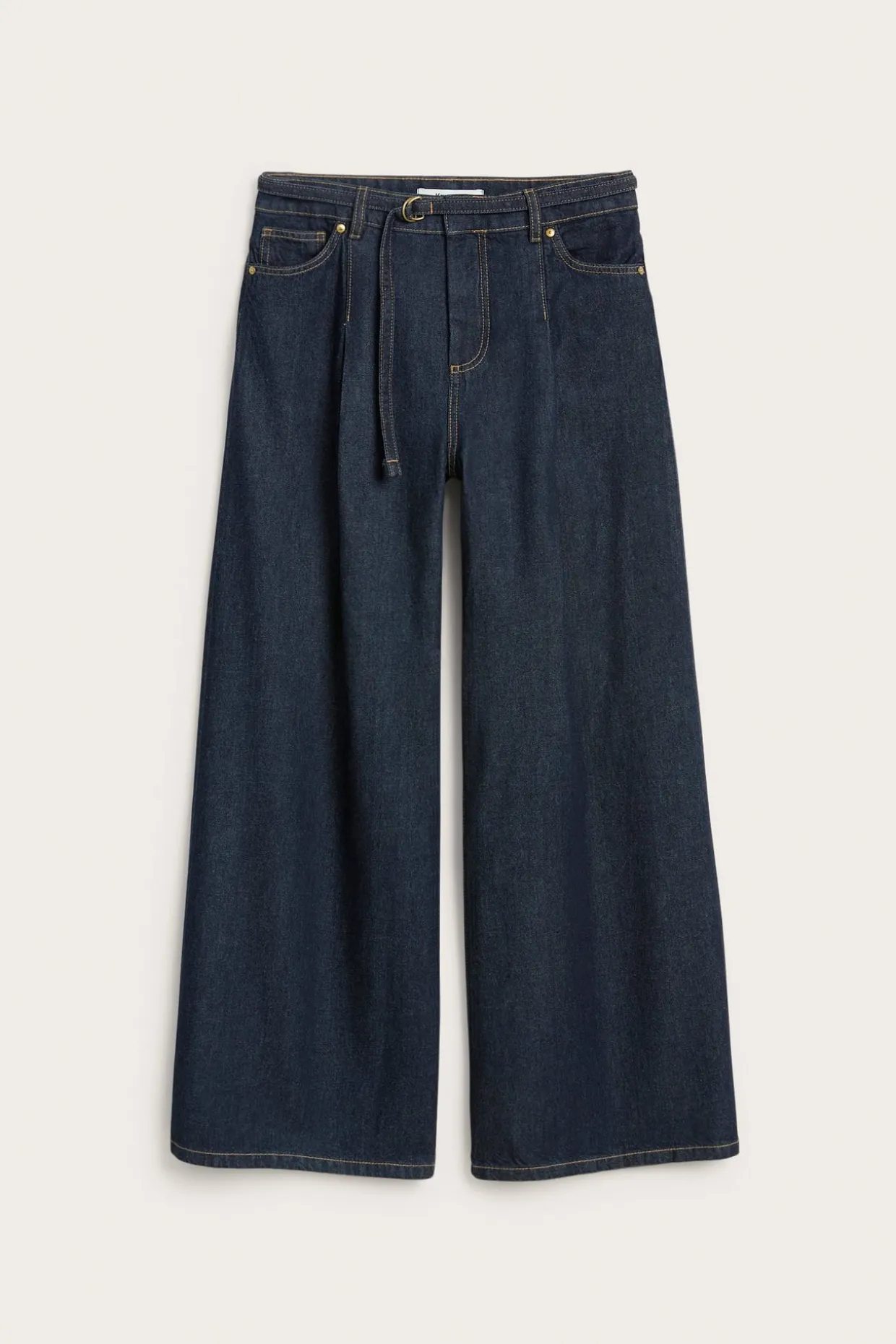 Wide jeans high waist